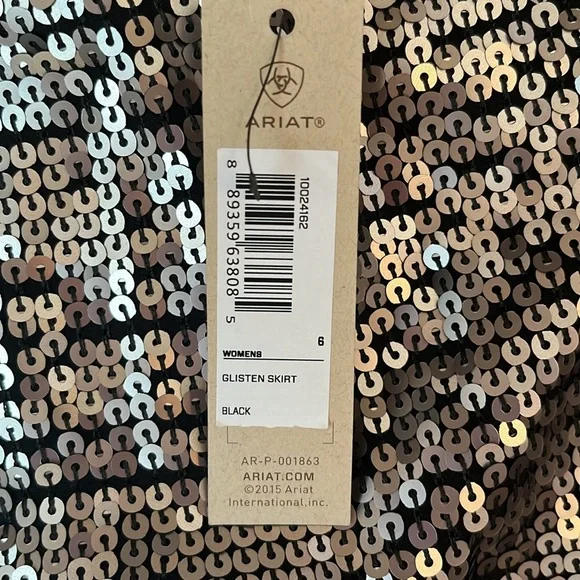 NWT Ariat Glisten Ombré Sequin Maxi Skirt - Picture 5 of 9